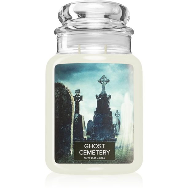 Village Candle Ghost Cemetery ароматна свещ (Glass Lid) 602 гр.