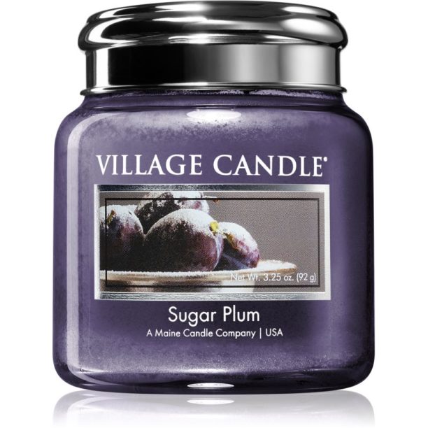 Village Candle Sugar Plum ароматна свещ 92 гр.