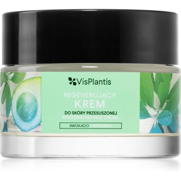 Vis Plantis Herbal Vital Care Avocado & Cottonseed Oil регенериращ крем за лие 50