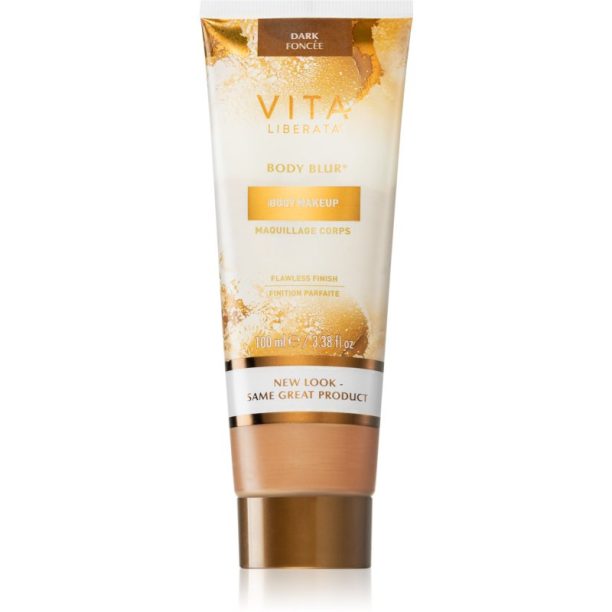 Vita Liberata Body Blur Body Makeup фон дьо тен за тяло цвят Dark 100 мл. на ниска цена