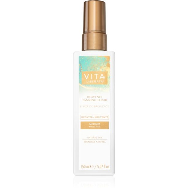 Vita Liberata Heavenly Tanning Elixir Untinted автобронзантна емулсия за тяло цвят Medium 150 мл. на ниска цена