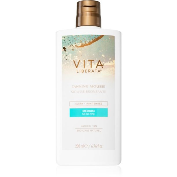 Vita Liberata Tanning Mousse Clear автобронзант-мус за тяло цвят Medium 200 мл.