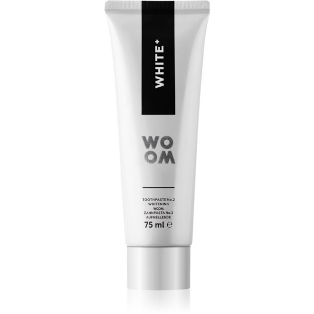 WOOM White+ Toothpaste избелваща паста за зъби 75 мл. на ниска цена