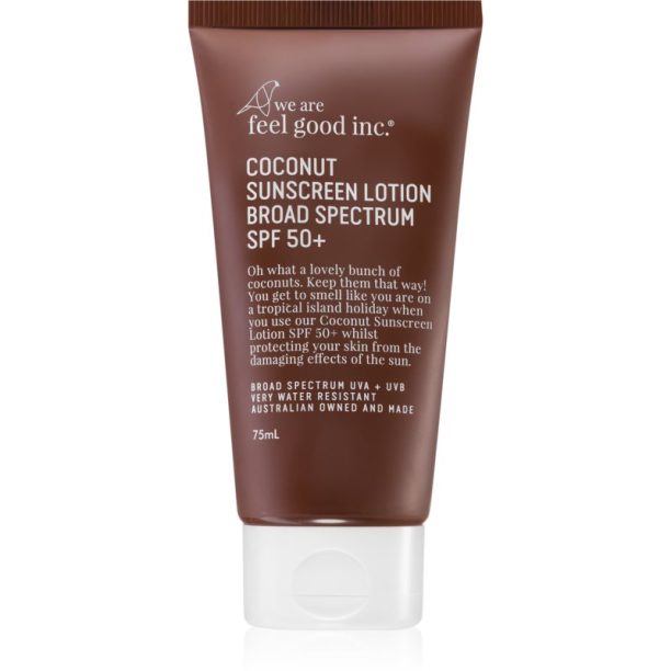 We Are Feel Good Inc. Coconut слънцезащитен крем SPF 50+ 75 мл.