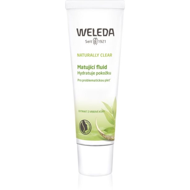 Weleda Naturally Clear матиращ флуид с хидратиращ ефект за проблемна кожа 30 мл.