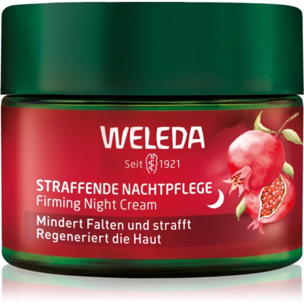 Weleda Pomegranate стягащ нощен крем с мака-пептиди 40 мл.