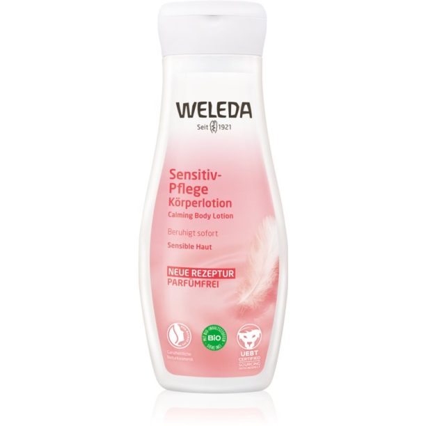 Weleda Sensitive нежно мляко за тяло за чувствителна кожа 200 мл.