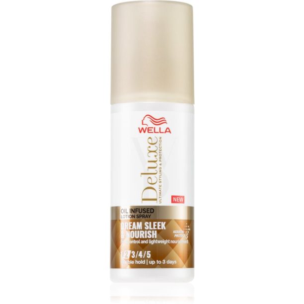 Wella Deluxe Dream Sleek & Nourish спрей с масло за коса 150 мл.