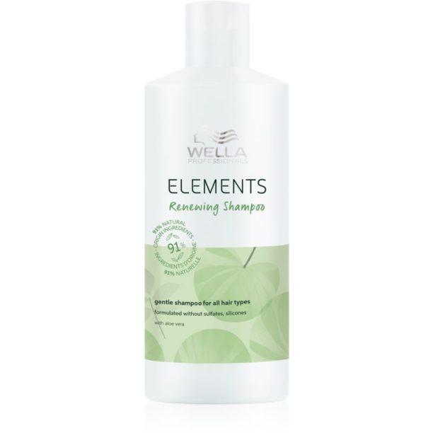 Wella Professionals Elements възстановяващ шампоан за блясък и мекота на косата 500 мл.