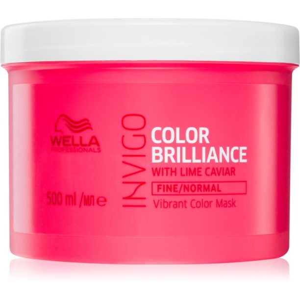 Wella Professionals Invigo Color Brilliance хидратираща маска за фина към нормална коса 500 мл.