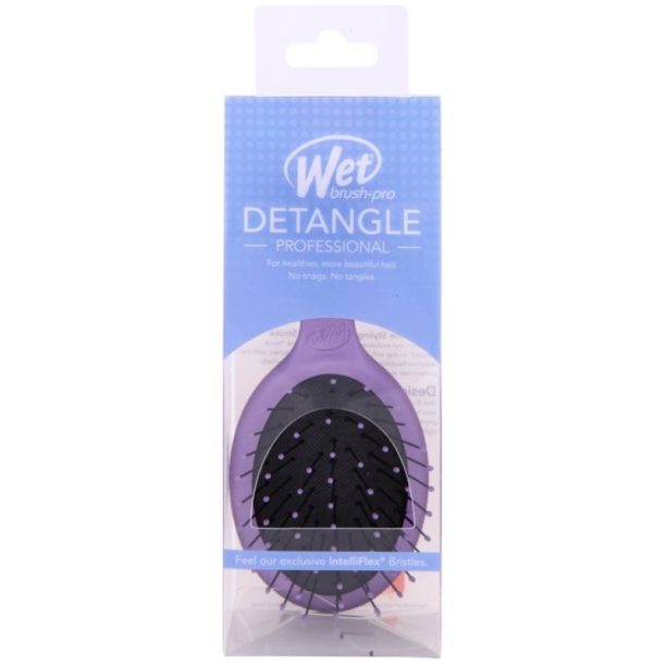 Wet Brush Mini Pro Четка за коса пътническа Purple 1 бр. на ниска цена