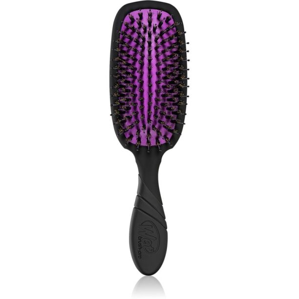 Wet Brush Pro Shine Enhancer четка за изглаждане на косата Black-Purple