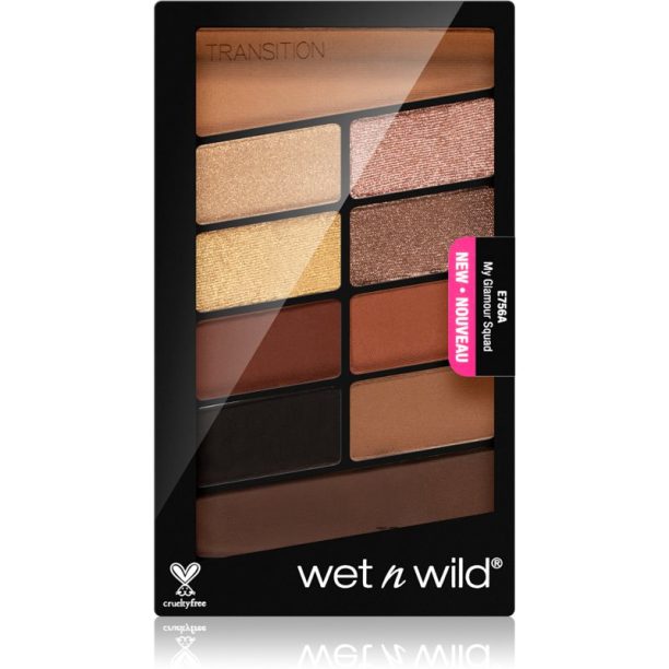 Wet n Wild Color Icon палитра сенки за очи цвят My Glamour Squad 10 гр.