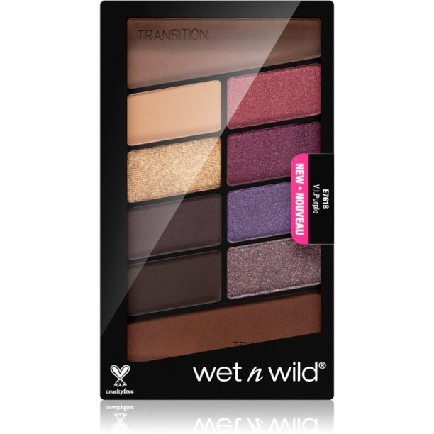 Wet n Wild Color Icon палитра сенки за очи цвят V.I.Purple 10 гр.