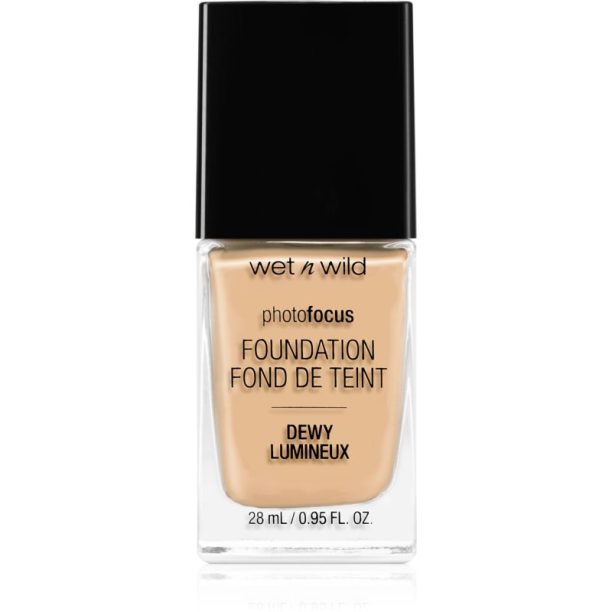 Wet n Wild Photo Focus лек хидратиращ фон дьо тен за озаряване на лицето цвят Soft Beige 28 мл.