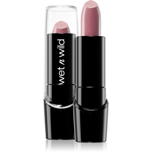 Wet n Wild Silk Finish сатенено червило цвят Dark Pink Frost 3.6 гр.