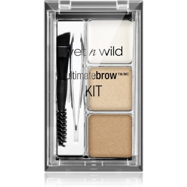 Wet n Wild Ultimate Brow сет за перфектни вежди цвят Soft brown 2