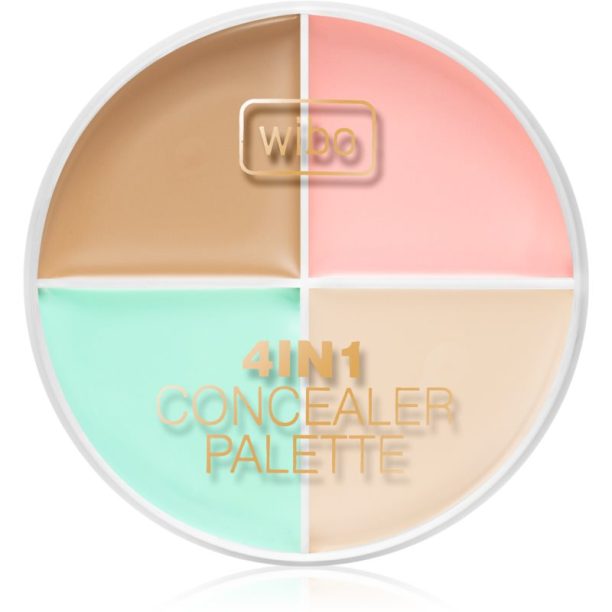 Wibo 4in1 Concealer Palette мини палитра с коректори 15 гр.