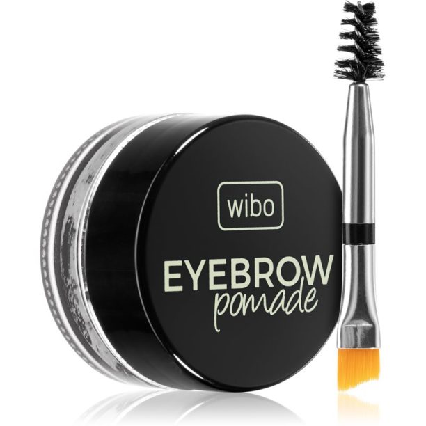 Wibo Eyebrow Pomade помада за вежди Black Brown 3