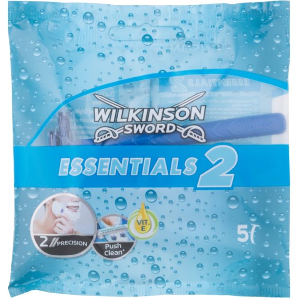 Wilkinson Sword Essentials 2 самобръсначки за еднократна употреба 5 бр.