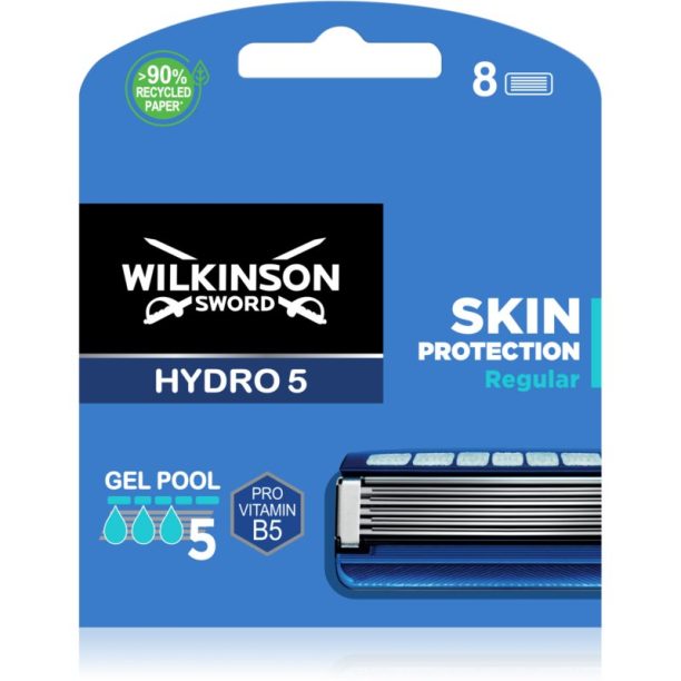 Wilkinson Sword Hydro5 Skin Protection Regular Резервни остриета 8 бр.