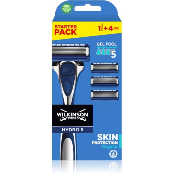 Wilkinson Sword Hydro5 Skin Protection Regular сменяеми глави 4 бр.