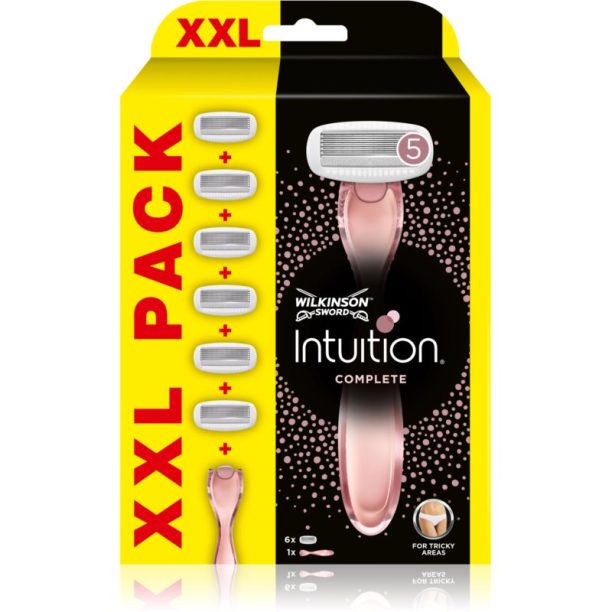 Wilkinson Sword Intuition Complete самобръсначка + резервни остриета 6 бр. 1 бр.