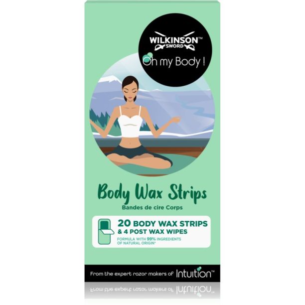 Wilkinson Sword Oh my Body! Body Wax Strips комплект за депилация 1 бр.