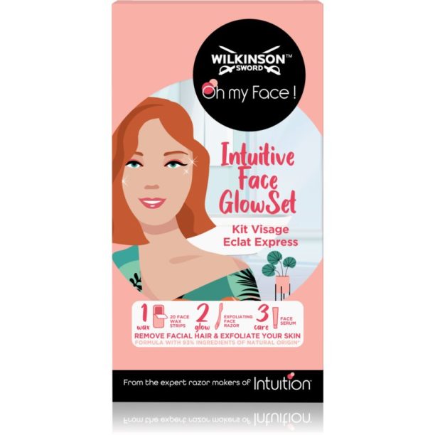 Wilkinson Sword Oh my Face! Intuitive Face Glow Set комплект за депилация