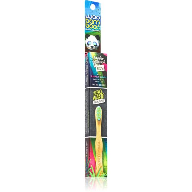 Woobamboo Eco Toothbrush Kids Super Soft бамбукова детска четка за зъби 1 бр.