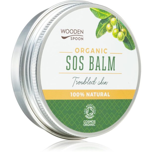 WoodenSpoon Organic SOS балсам за дехидрaтирана и увредена кожа 60 мл.