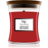 Woodwick Crimson Berries ароматна свещ с дървен фитил 85 гр.