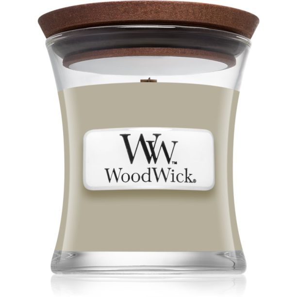 Woodwick Fireside Au Coin Du Feu ароматна свещ  с дървен фитил 85 гр.