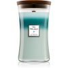 Woodwick Icy Woodland ароматна свещ с дървен фитил 609