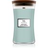 Woodwick Magnolia Birch ароматна свещ с дървен фитил 610 гр.