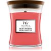 Woodwick Melon & Pink Quarz ароматна свещ  с дървен фитил 275 гр.