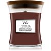 Woodwick Smoked Walnut & Maple ароматна свещ с дървен фитил 275 гр.