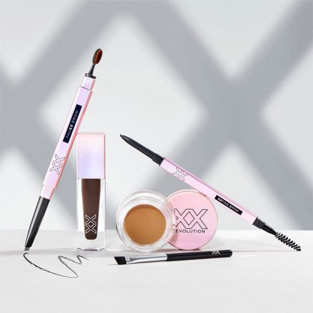 XX by Revolution FAUXX BROW автоматичен молив за вежди с четка цвят Bronde 0.28 гр. купи на топ цена