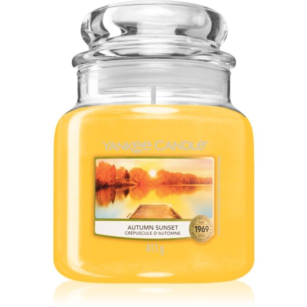 Yankee Candle Autumn Sunset ароматна свещ 411 гр.