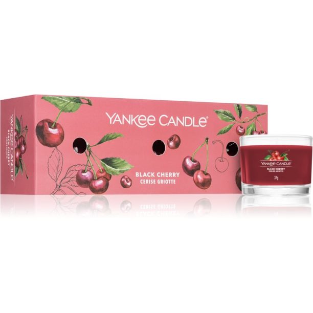 Yankee Candle Black Cherry подаръчен комплект