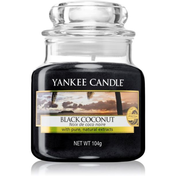 Yankee Candle Black Coconut ароматна свещ 104 гр.