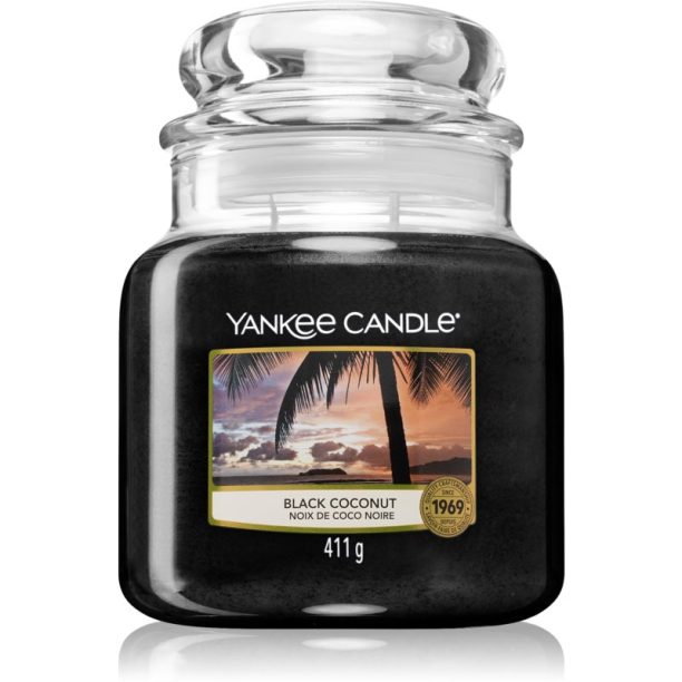 Yankee Candle Black Coconut ароматна свещ 411 гр.