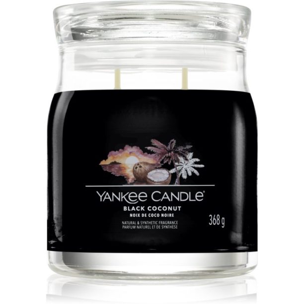 Yankee Candle Black Coconut ароматна свещ I. 368 гр.