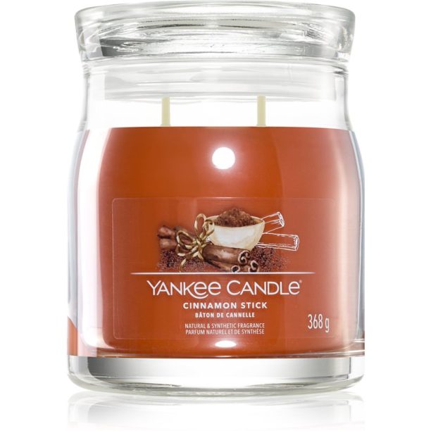 Yankee Candle Cinnamon Stick ароматна свещ Signature 368 гр.