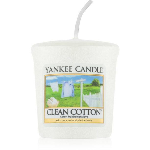 Yankee Candle Clean Cotton вотивна свещ 49 гр.