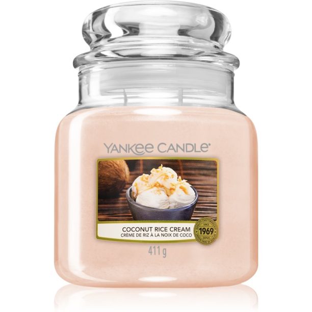 Yankee Candle Coconut Rice Cream ароматна свещ 411 гр.