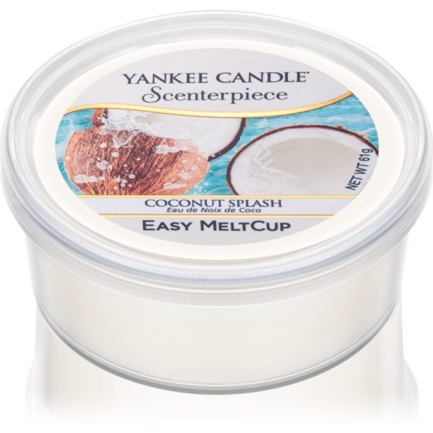 Yankee Candle Coconut Splash восък за електрическа аромалампа 61 гр.