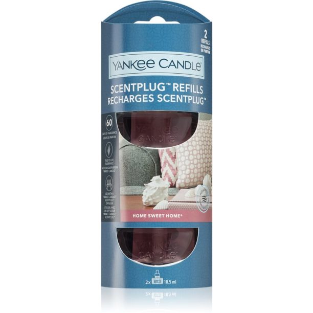 Yankee Candle Home Sweet Home Refill пълнител за електрически дифузер 2x18