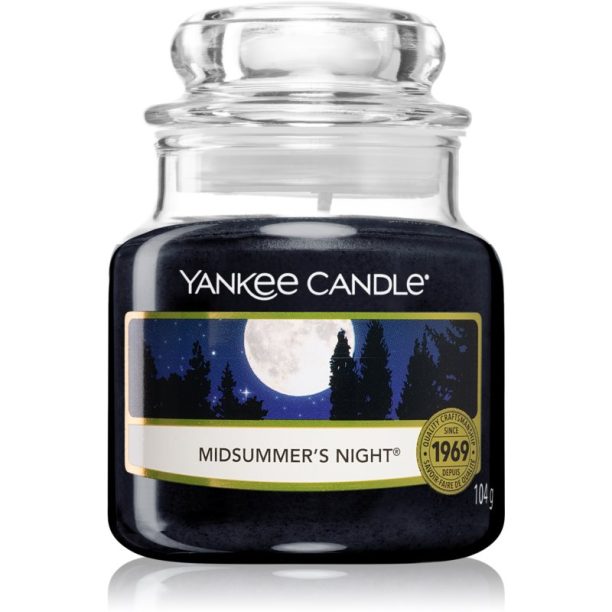 Yankee Candle Midsummer´s Night ароматна свещ Classic голяма 104 гр.