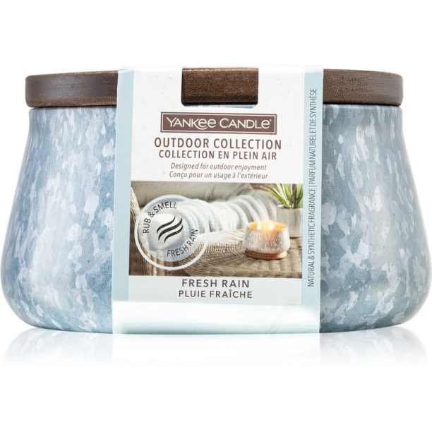 Yankee Candle Outdoor Collection Fresh Rain ароматна свещ Outdoor 283 гр.